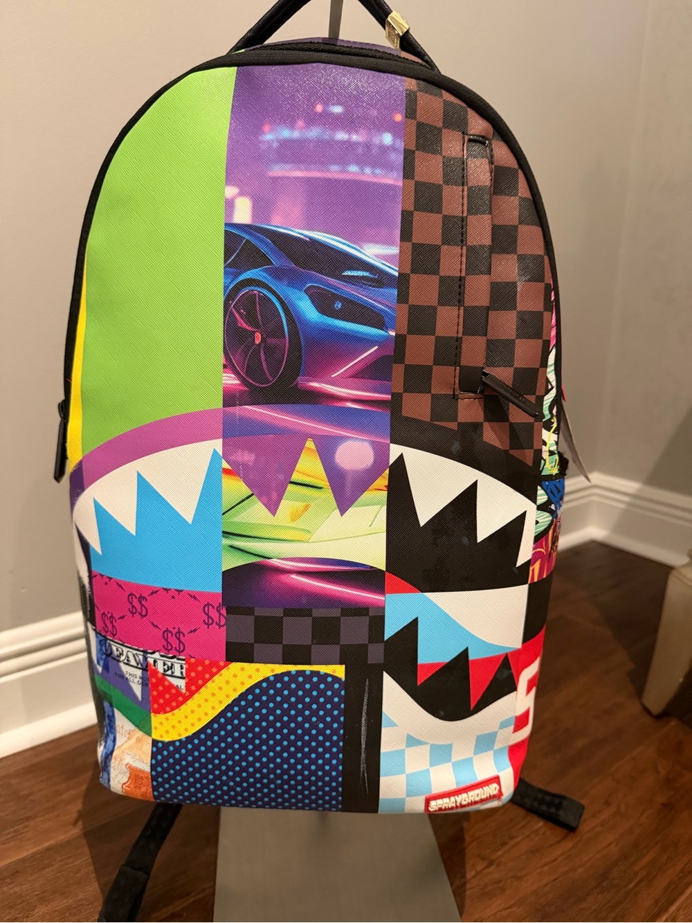 Limited Edition Sprayground Red Interior Graphic Backpack